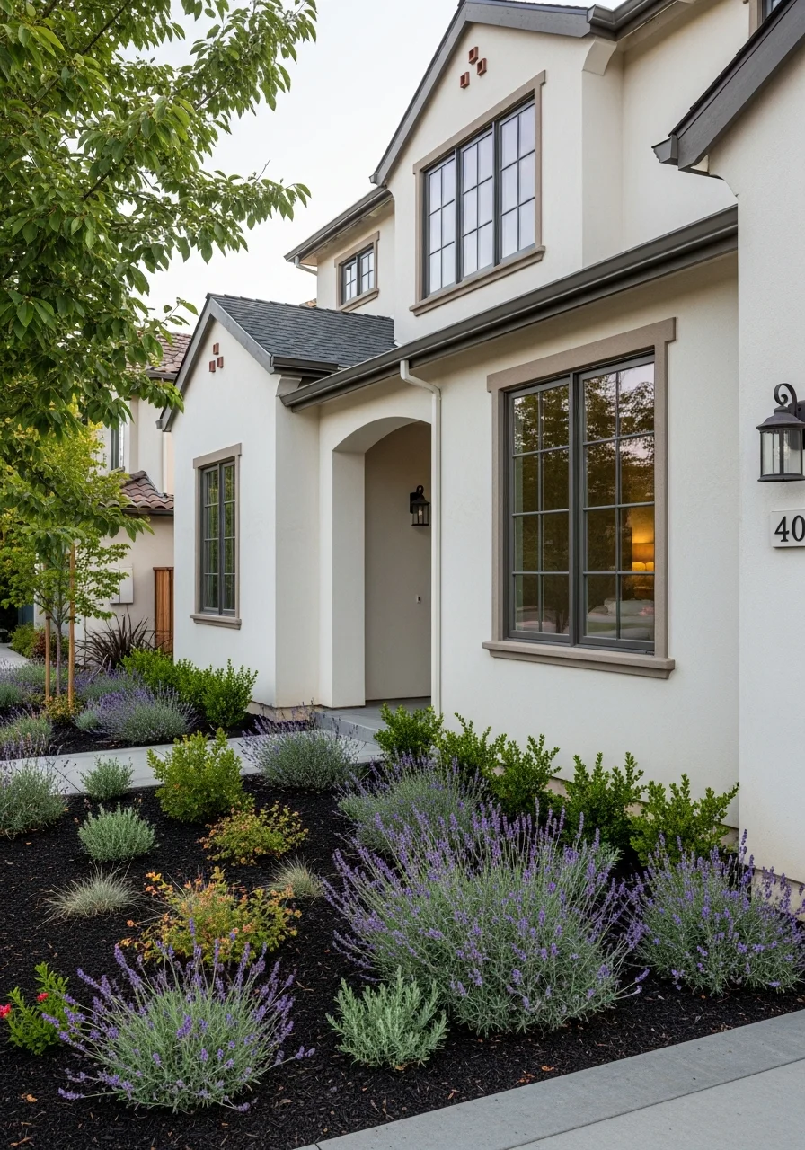 Close-up of a Danville home showing quality construction details and professional exterior finishes.